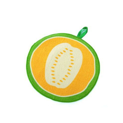 

Cntomlv New Kawaii Lovely Fruit Print Hanging Kitchen Towel Microfiber Towels Quick-Dry Cleaning Rag Dish Cloth Wiping Napkin