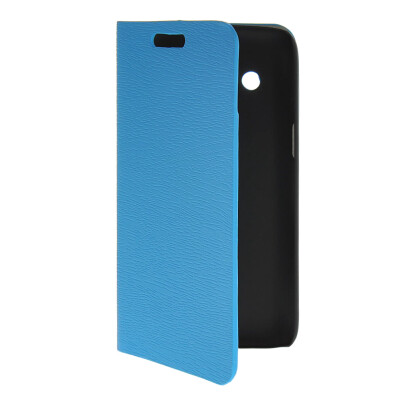 

MOONCASE Slim Leather Flip Wallet Card Pouch with Kickstand Shell Back Case Cover for Samsung Galaxy Core 4G G3518 Blue