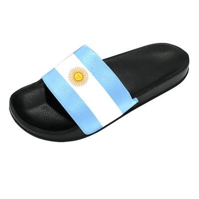 

Fashion Casual 2018 World Cup Slipper Argentina Men&women Sports Slippers Customize Shoes