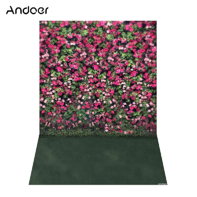 

Andoer 15 21m5 7ft Blossoming Paper Flower Photography Background Wedding Backdrop Photo Studio Pros