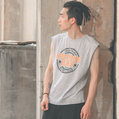 

Damaizhang Brand Designer Men Tanks Hip Pop Sleeveless Cotton Men T-shirt Casal Mens Clothing