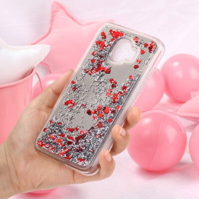 

Akabeila Cover for Samsung Galaxy J2 2018 J2 PRO 2018 J250 J250F Case Soft Mirror Dynamic Glitter Phone Protector Cover Shell