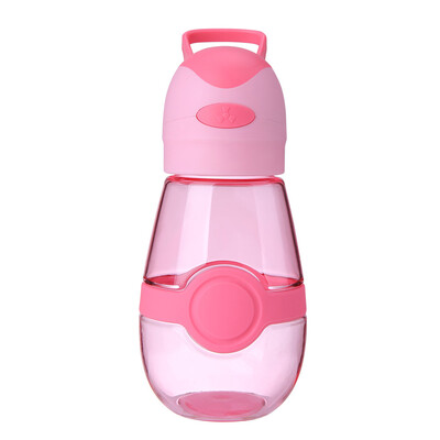 

TOMNEW 400ML Portable Water Bottle Handy BPA-Free Heat-Resisting Without Dripping with Mini USB Fan for Outdoors 2018 New