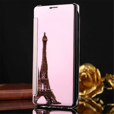 

LG G4G5G6 Luxury Mirror View Mirror PU Cover Flip Smart Clear Window Phone Case