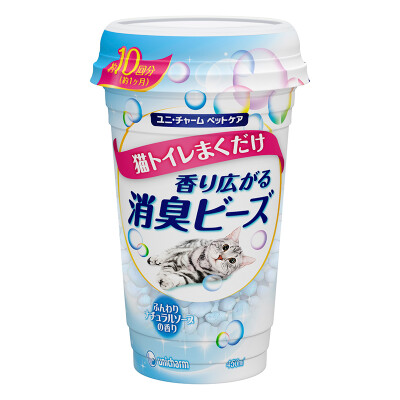 

Japan imported Jiale Zizi (Gaines) deodorant beads refreshing bath flavor Jiale Le cat litter dedicated 450ml