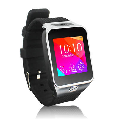 

Elegance Dual Mode Smart Watch Phone with SIM Card Mode/ Bluetooth Mode/ TF Card Slot/ Camera/ Music Player/ Pedometer Compatible with Android Smartphne and iPhone