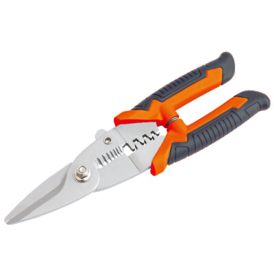 

Huafeng giant arrow HF-8836008 multi-function electrician scissors wire stripper crimping pliers cable cut iron scissors 8 inches