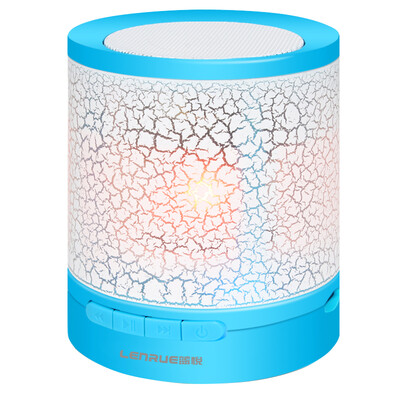 

Lan Yue LEnRuE A3 Bluetooth Speaker Computer Audio Subwoofer Card Wireless Speaker Outdoor Portable Mini Sound Blue