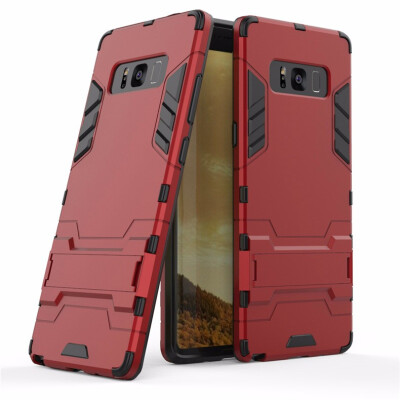 

WIERSS Shockproof Hard Phone Case for Samsung Galaxy Note8 Note 8 SM-N950 N9508 N9500 57" Combo Armor Case Back Cover Fundas