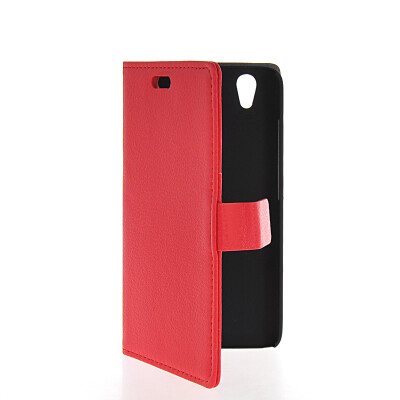 

MOONCASE Litchi Skin Magnetic Button Flip Leather Wallet Card Pouch Stand Back Case Cover for Huawei Ascend G630