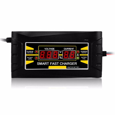 

Full Automatic Smart 12V 10A Lead AcidGEL Battery Charger w LCD Display US