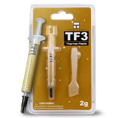 

Thermalright TF3 thermal grease cpu thermal grease 2g version thermal conductivity 60 notebook thermal paste