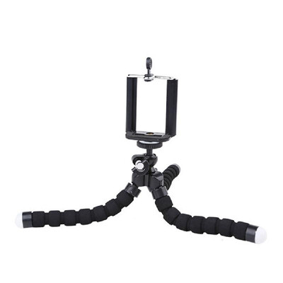 

BT Remote Control Mini Flexible Sponge Octopus Tripod for Mobile Phone Smartphone Camera Accessory Red