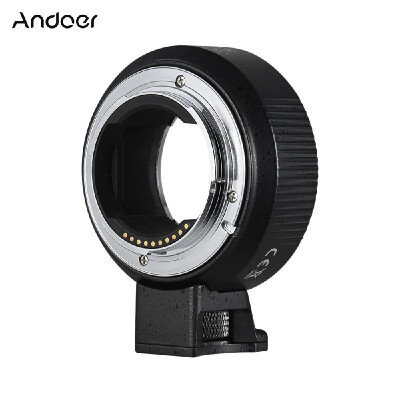 

Andoer NF-NEX-AF Electronic Lens Mount Adapter Auto Focus EXIF Transmitting Aperture Control Functions for Nikon F-Mount Lens to S