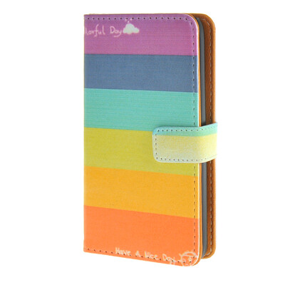 

MOONCASE чехол for LG G2 Mini Премиум искусственная кожа флип кошелек стиль и Kickstand [Настроить шаблон] дизайн крышки случая / a02