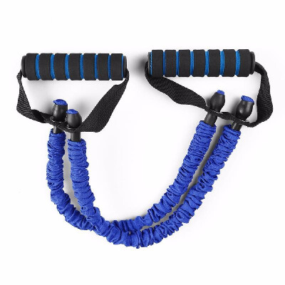 

Elastic Resistance Tube Bands Exercise Cords Ropes with Protective Sleeves&Handles