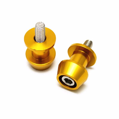 

2Pcs 10mm Motorcycle CNC Swingarm Sliders Spools for Honda Suzuki Kawasaki