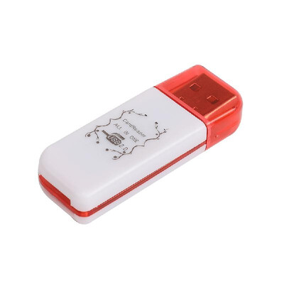 

4-In-1 USB 20 Card Reader Multi-port Card Reader for TFMMCMSM2
