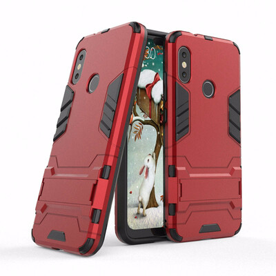 

for Xiaomi Mi A2 Lite WIERSS Shockproof Hard Phone Case for Xiaomi Redmi 6 Pro 32GB 64GB Armor Case Back Cover Fundas Capa Etui