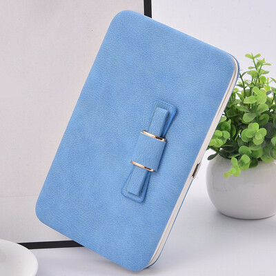 

Korean fashion ladies long wallet lovely bow tie mobile phone bag student handbag
