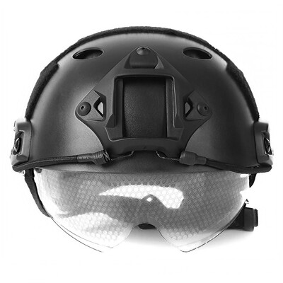 

Lightweight Tactical Crashworthy Protective Helmet for CS Airsoft Paintball Game Windproof shooting hunting Helmet