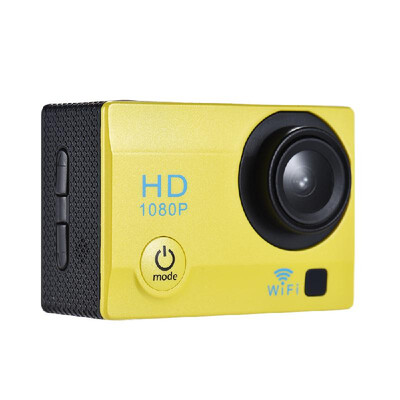 

1080P WiFi Action Sports Camera 12MP Anti-shake Waterproof 30m 2" LCD 140° Wide Angle Lens Support Time Lapse Video Action Sports