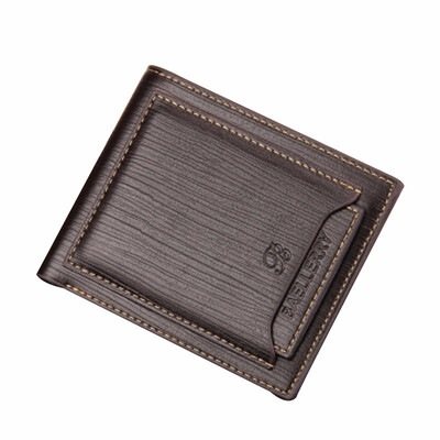 

Shozafia Mens Horizontal Short Men Wallets