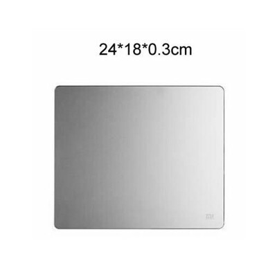 

Xiaomi Original Metal Mouse Pad High Quality 18 24cm 3mm 32 24cm 3mm Luxurious Slim Aluminum Computer Matte Matte Pads