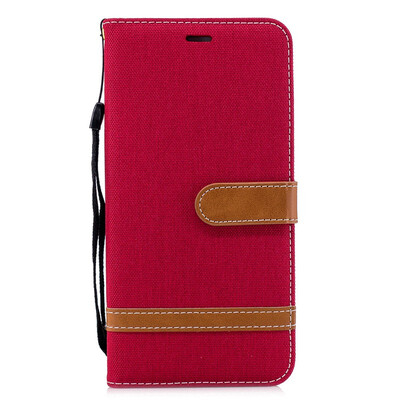 

GANGXUN®Huawei Honor 7C Stand Case Wallet Card Slots Denim Jeans Leather Case With Stand