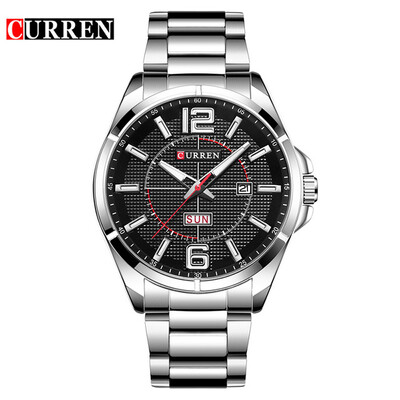 

Curren 2017 mens watches military watches mens luxury casual fashion wrist watches quartzwatch Water Resistant Calendar 8271