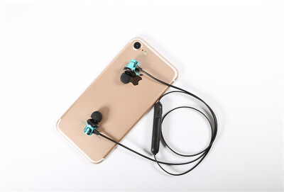 

Magnet Bluetooth Earphone Stereo Sports Wireless Bluetooth Headphone Headset Rose Gold Earphones With Mic for iPhone Xiaomi