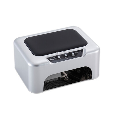 

48W CCFL LED Nail System Cure Lamp UV Gel Dryer Light Timer Gel Polish Silver US