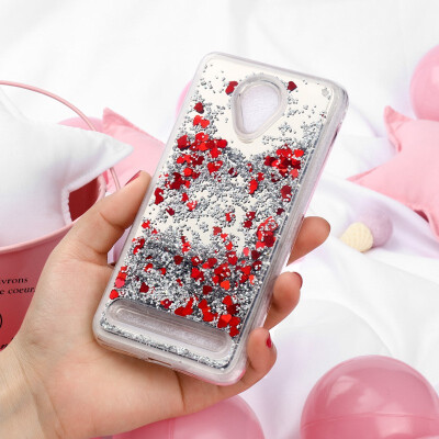 

Akabeila Cover for Lenovo Vibe C2 Case Soft Mirror Dynamic Glitter Phone Protector Cover Shell Bag C2 C2 Power K10a40