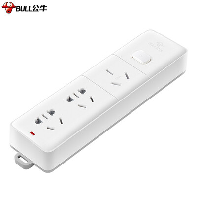 

Bull BULL high power 16A air conditioning socket GN-406D power strip strip row wiring board 3 wireless master socket