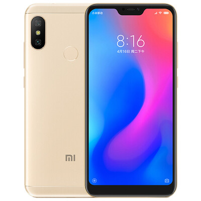 

MI Red MI 6 Pro Smartphone 3G RAM 32G ROM Dual Cards Dual Standby AI Beauty Double Shot GSM 4G Golden