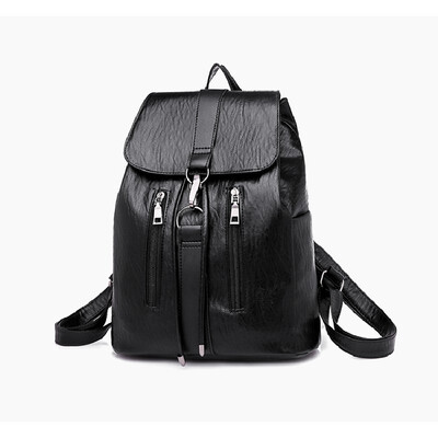 

Weis Soft Leather PU Backpack Female Backpack B-NVBM6932
