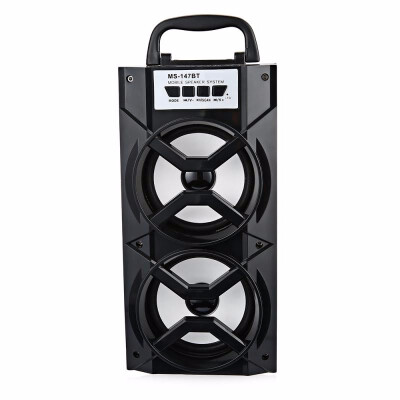 

MS - 147BT Portable High Power Output Multimedia FM Radio Wireless Bluetooth Speaker