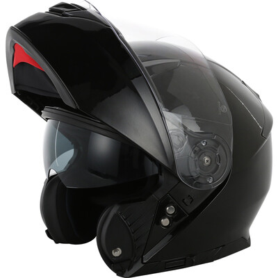 

YOHE 950 eternal double lens electric motorcycle helmet full face helmet men&women summer sunscreen half-cover open face helmet piano black XL code