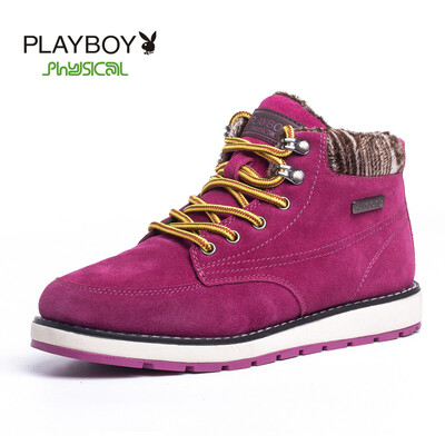 

PLAYBOY brand,New style,Leisure sports,England,Warm female boots,Women's shoes
