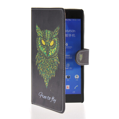 

MOONCASE Leather Side Flip Wallet Card Slot Pouch Stand Shell Back ЧЕХОЛ ДЛЯ Sony Xperia T2 Ultra