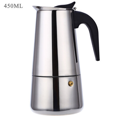 

6 Cups 100ML 200ML 300ML 450ML Stainless Steel Mocha Espresso Latte Percolator Stove Coffee Maker Pot