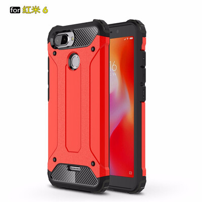 

Goowiiz Phone Case For Xiaomi Redmi 66AS2 King Kong Armor Fashion Bumper PC TPU Prevent falling