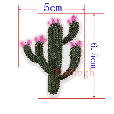 

twilingh 1PC Patches Fruit Shape For Children Clothing Embroidered Iron On Patch For Clothes