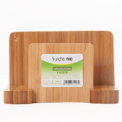 

Double gun Suncha bamboo chopping board shelf knife multifunctional racks BJ1103