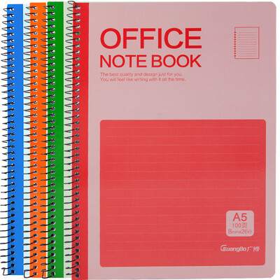 

Guangbo GuangBo 6 loaded with 100 A5 office note book diary of the current color of the random GBX0823