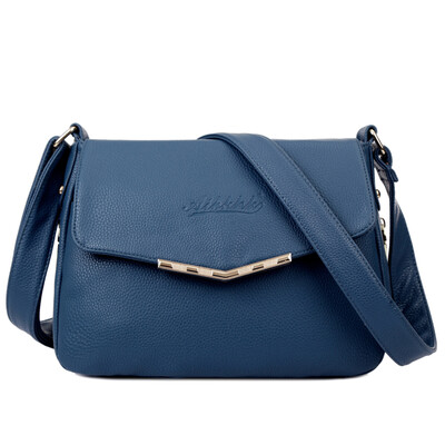 

Aibkhk женская мода сумки женские натуральная кожа 2-слойные кожа коровы сумка Cross body сумка подарок для мамы четыре цвета M501