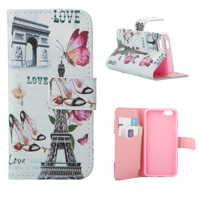 

MOONCASE ЧЕХОЛ ДЛЯ iPhone 5G / 5S Flip PU Leather Fold Wallet Card Slot Kickstand Back [Pattern series] /a09