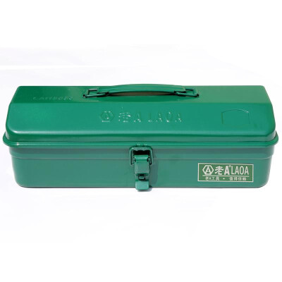 

Old A (LAOA) thickening hardware toolbox metal toolbox 14 inch LA113035