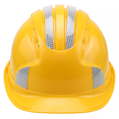 

SANTO hard hat with fluorescent reflective strip industrial ABS construction site anti-mite hat 1978