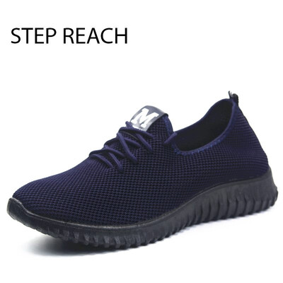 

shoes men tenis masculino adulto sneakers men breathable air mesh Non-slip sole lace-up casual